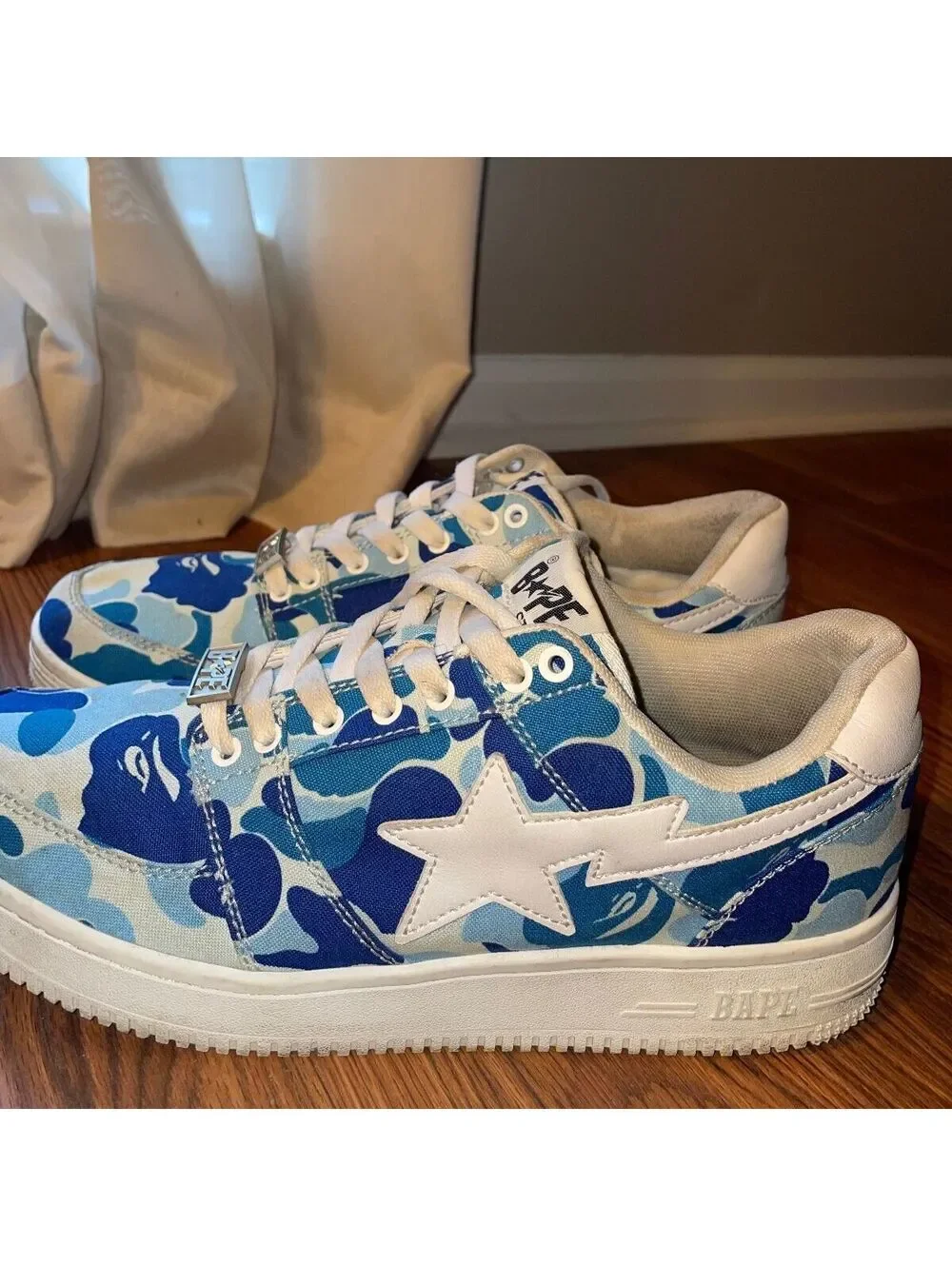 Bapesta Low ‘ABC Camo - Blue’